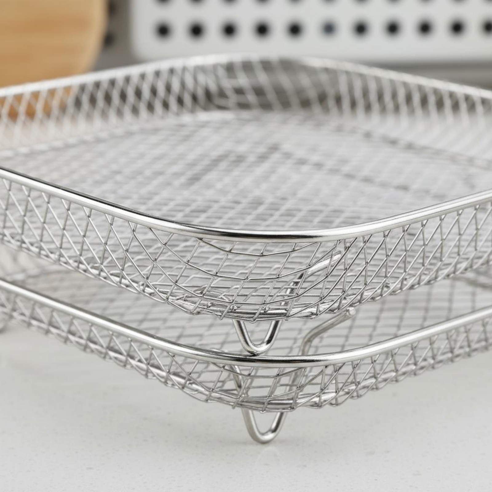 Air Fryer Rack Heat Resistant  - Kitchen Baking Rack avaliação e preço