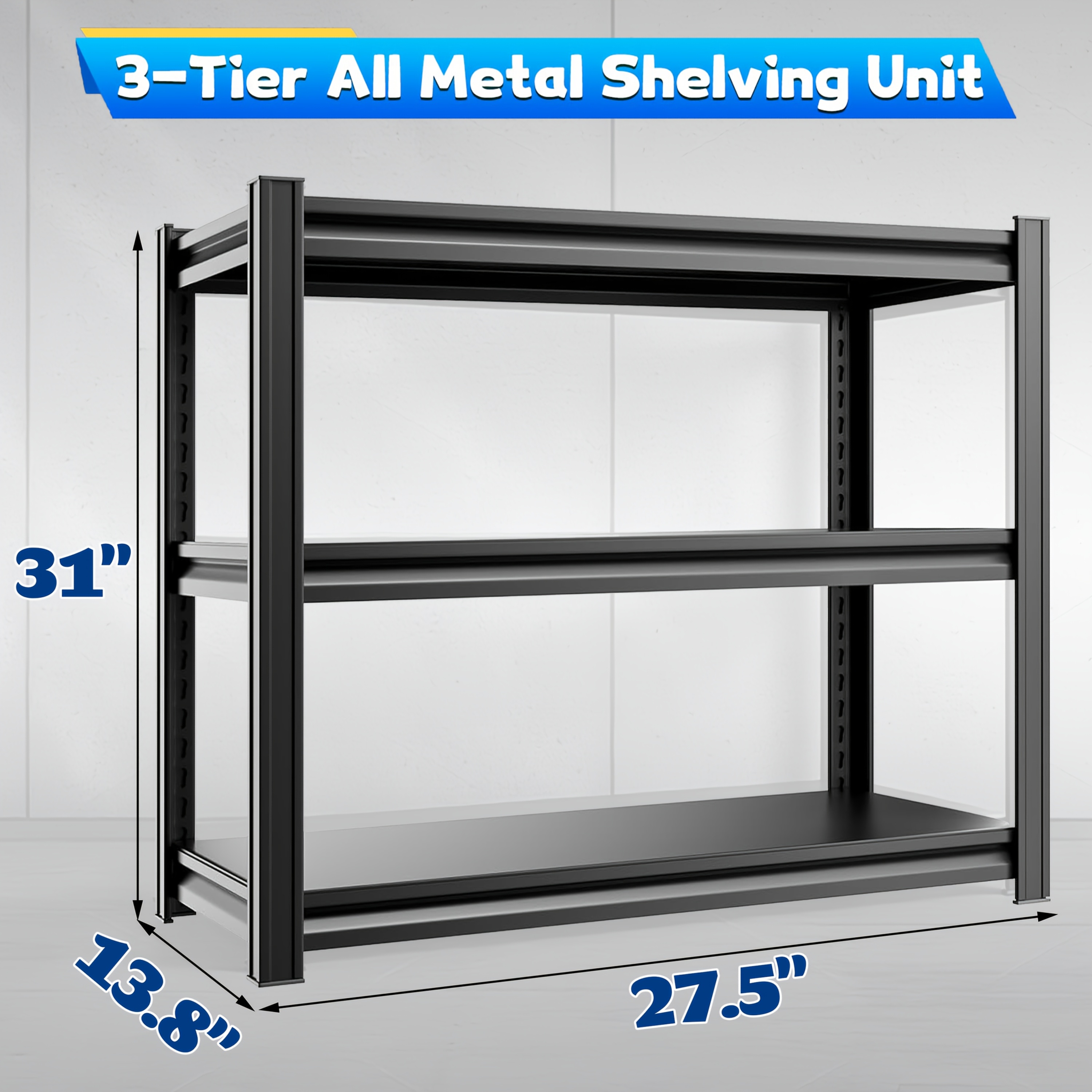 3-Tier Storage Shelving Unit,  - Kitchen Baking Rack avaliação e preço