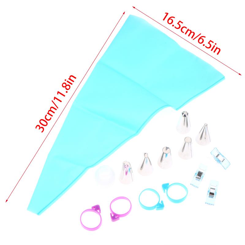 Piping Pastry Bag With Nozzles - Kitchen Set Bakery avaliação e preço