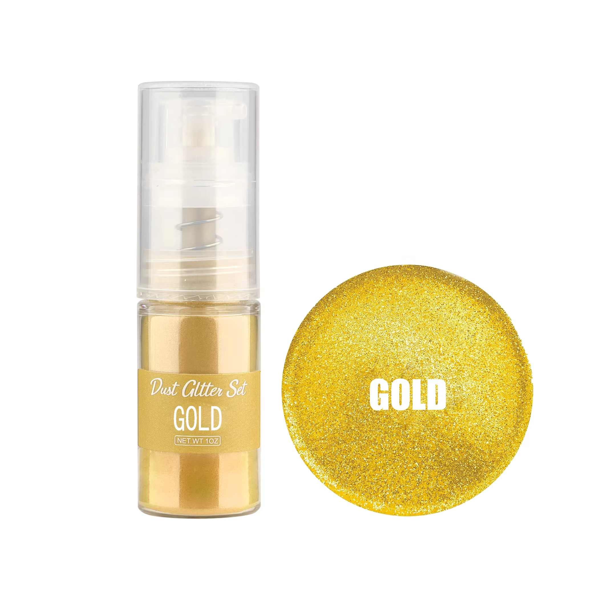 Glitter cake decoration golden - Kitchen Baking Tools avaliação e preço