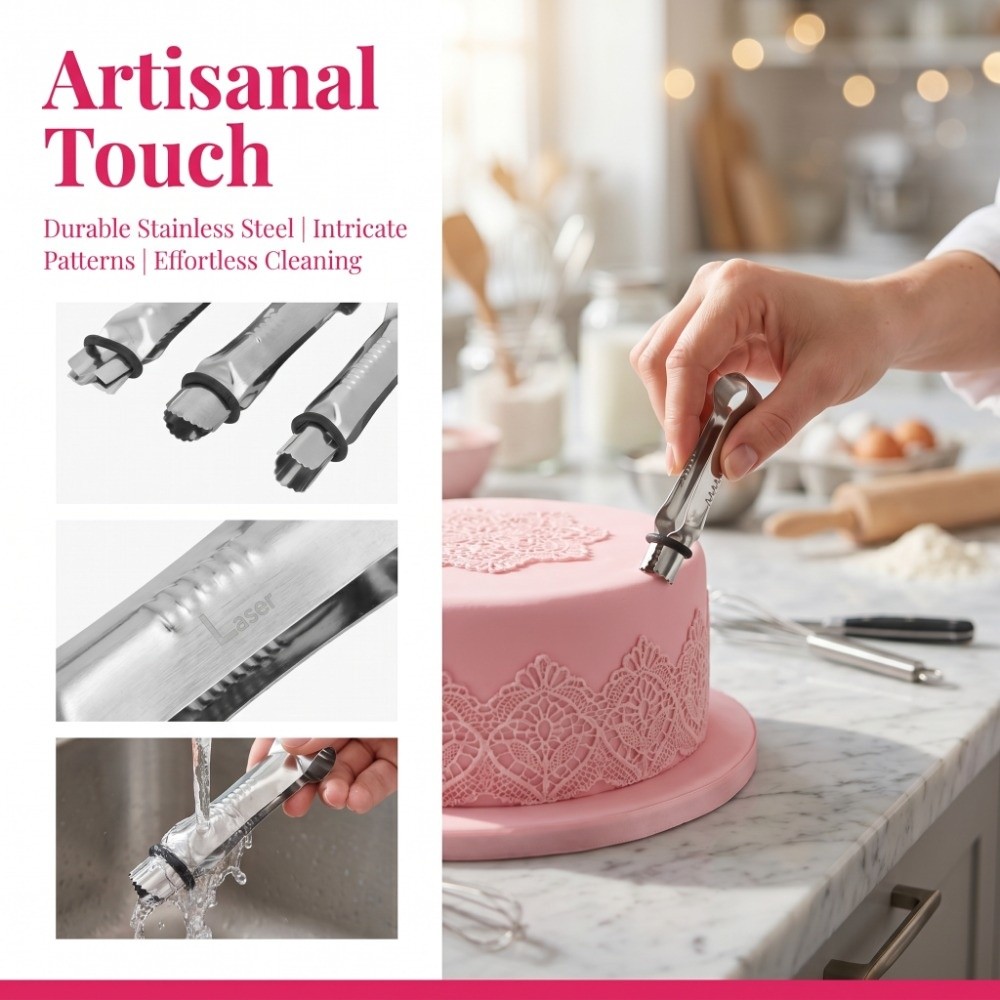 Durable Stainless Steel Cake L - Kitchen Set Bakery avaliação e preço