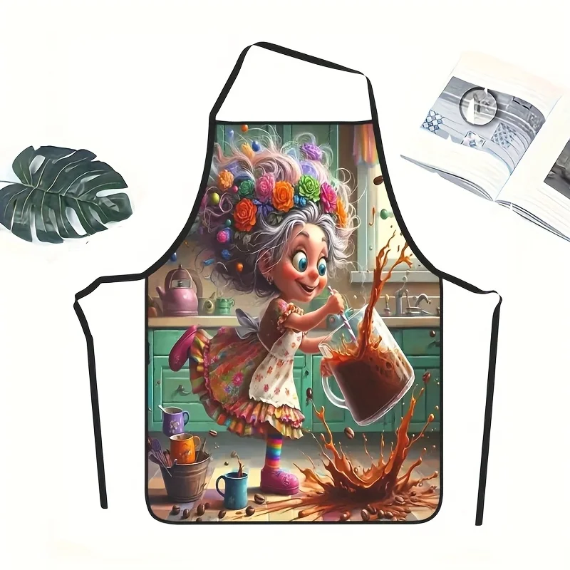 Cute Witch Cooking Kitchen Apr - Kitchen Witch Baking avaliação e preço