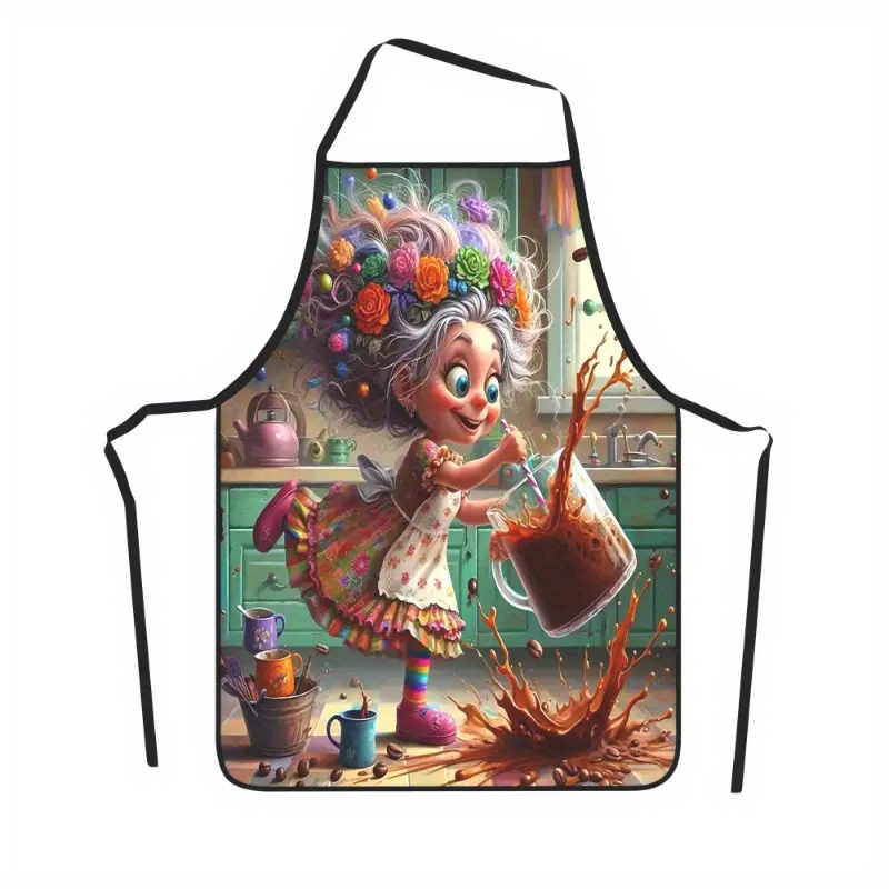 Cute Witch Cooking Kitchen Apr - Kitchen Witch Baking avaliação e preço