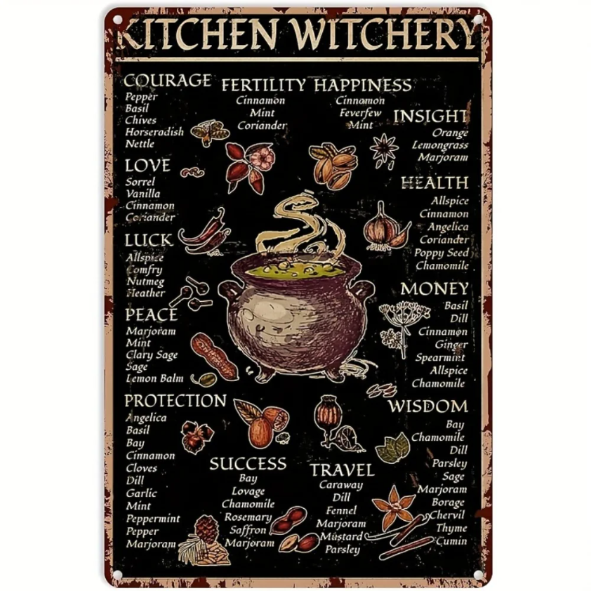 Kitchen Witchcraft Witch Decor - Kitchen Witch Baking avaliação e preço