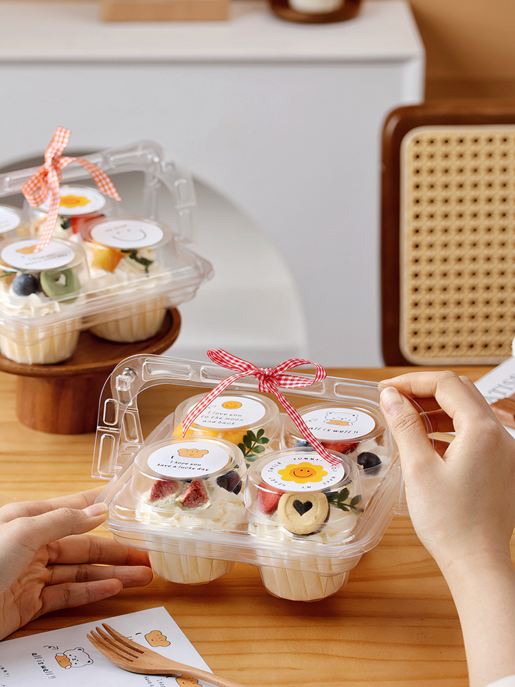 Handheld Cupcake Packaging Box - Baking Kitchen Diy avaliação e preço