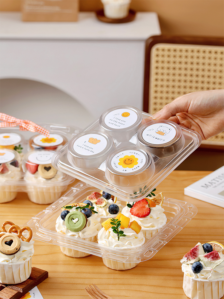 Handheld Cupcake Packaging Box - Baking Kitchen Diy avaliação e preço