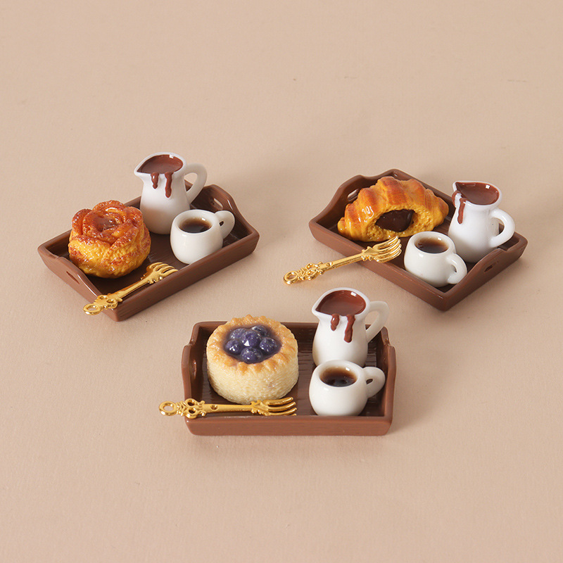 Dollhouse Mini Afternoon Tea S - Kitchen Set Bakery avaliação e preço