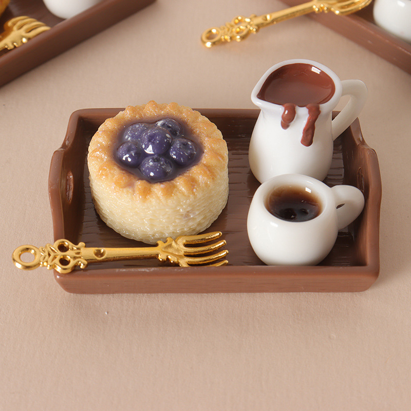 Dollhouse Mini Afternoon Tea S - Kitchen Set Bakery avaliação e preço