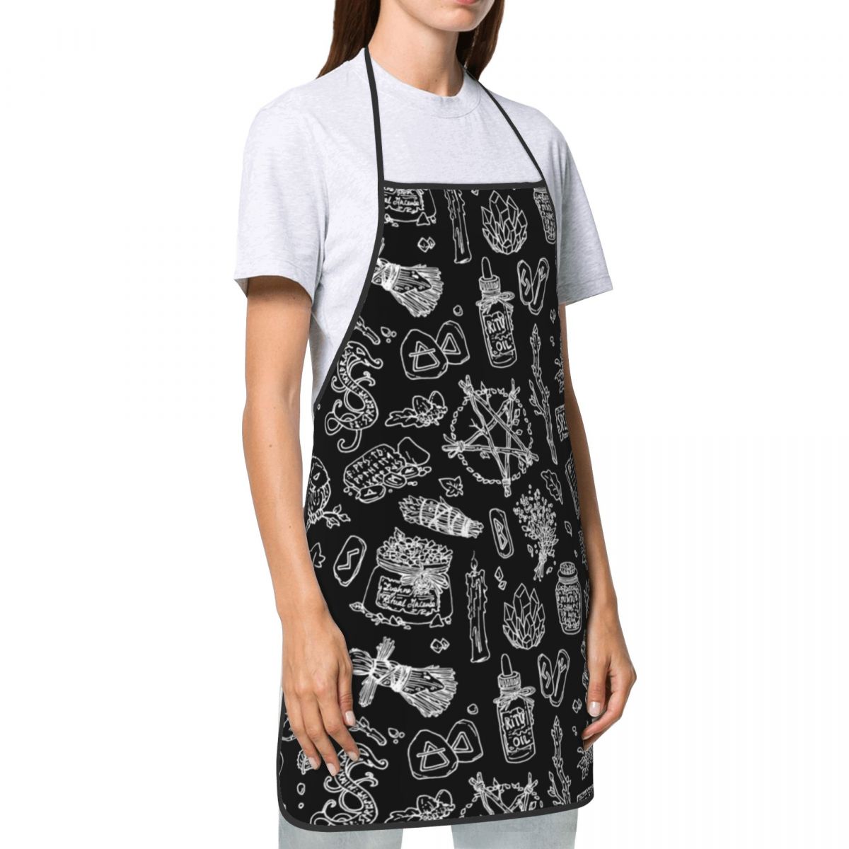Funny Dark Pagan Witches Gothi - Kitchen Witch Baking avaliação e preço