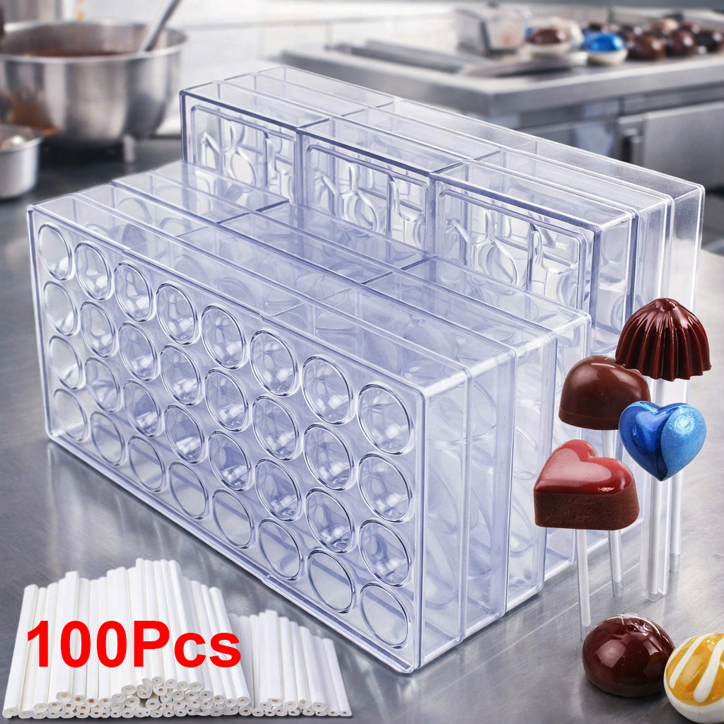 Chocolate Lollipop Molds with  - Baking Kitchen Diy avaliação e preço