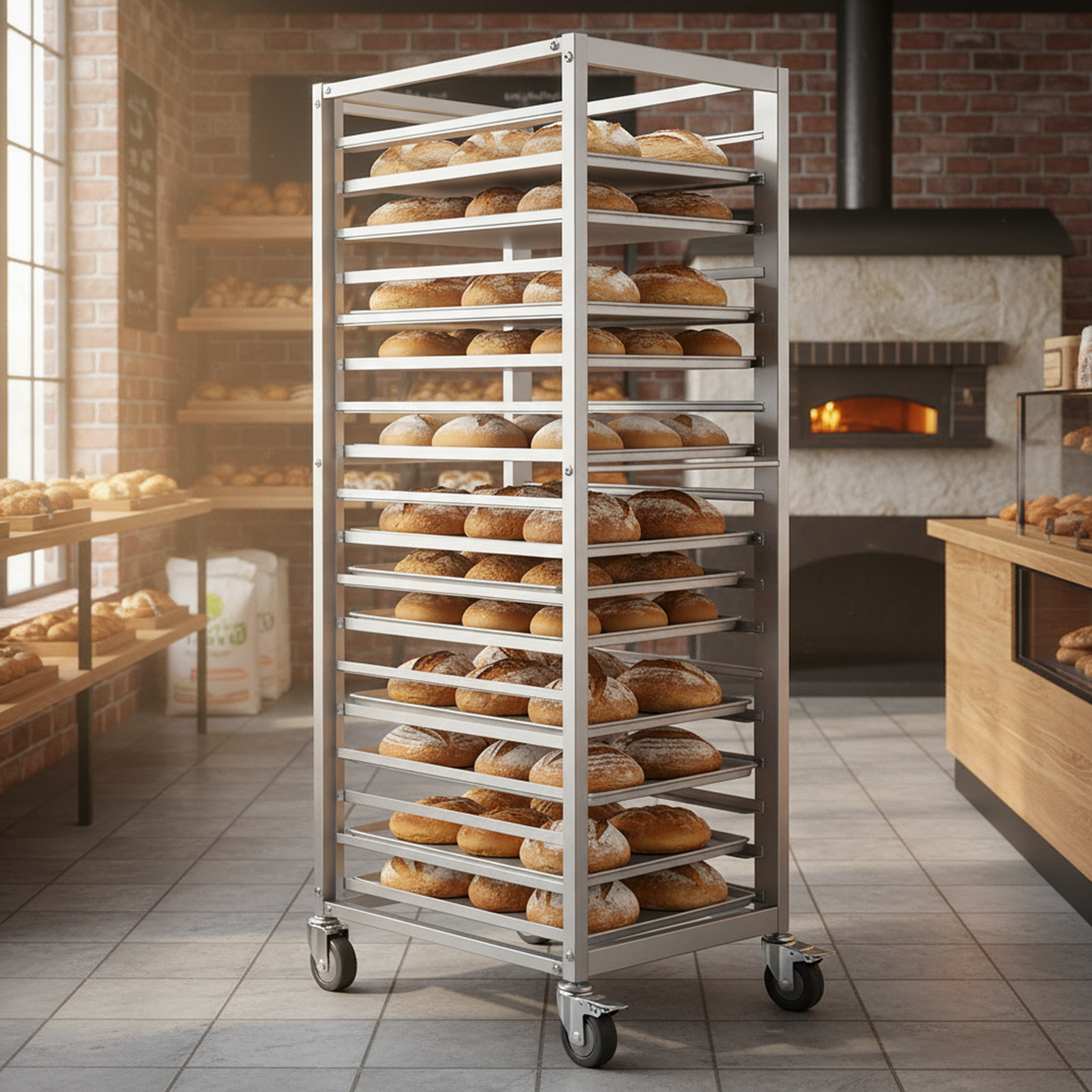 18 Tier Aluminum Commercial Ki - Kitchen Baking Rack avaliação e preço