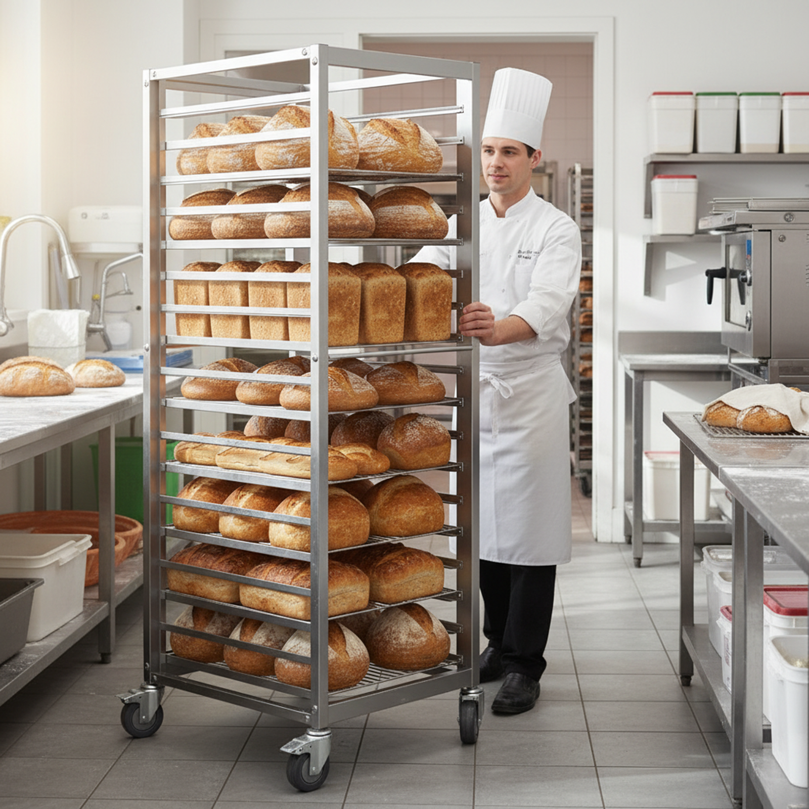 18 Tier Aluminum Commercial Ki - Kitchen Baking Rack avaliação e preço