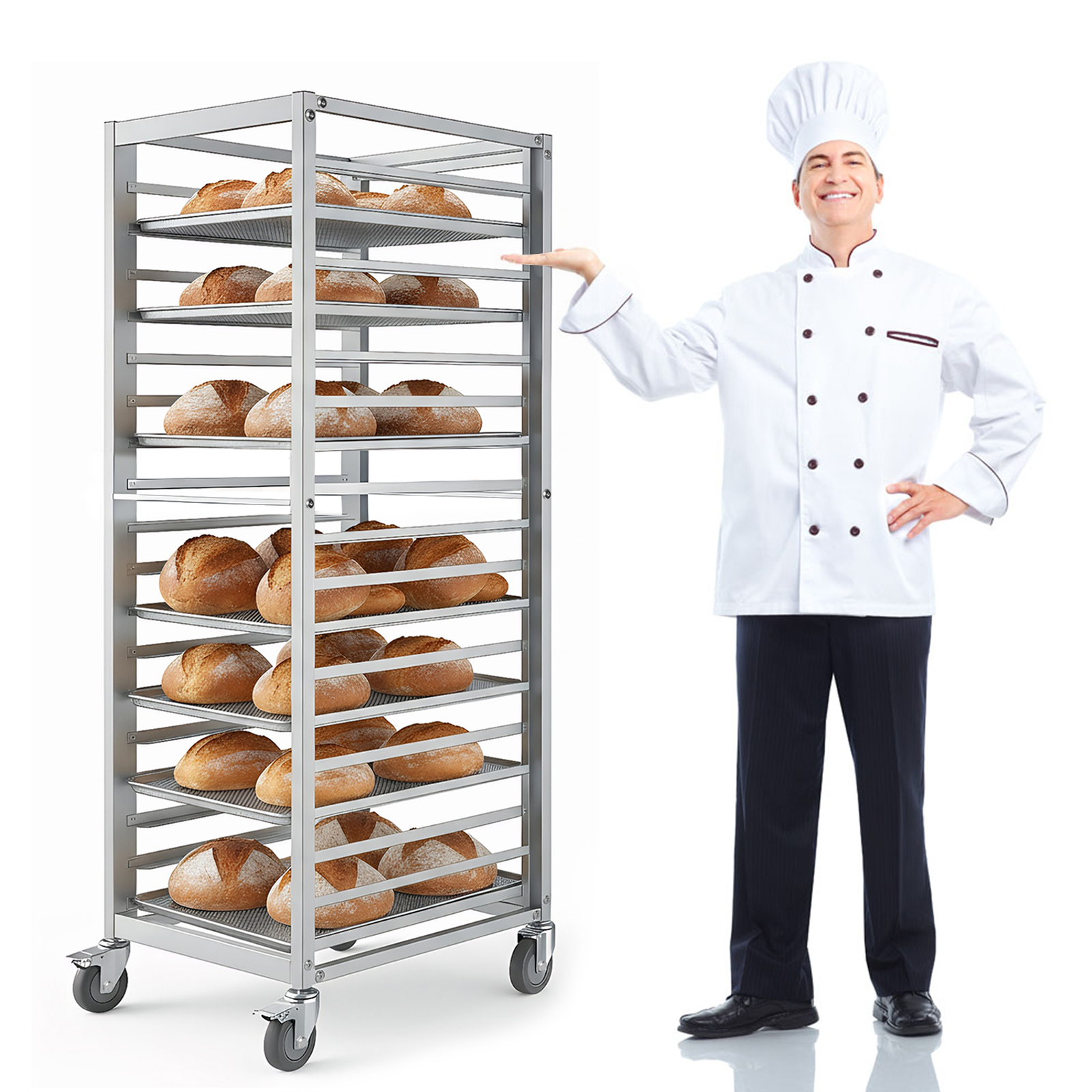 18 Tier Aluminum Commercial Ki - Kitchen Baking Rack avaliação e preço
