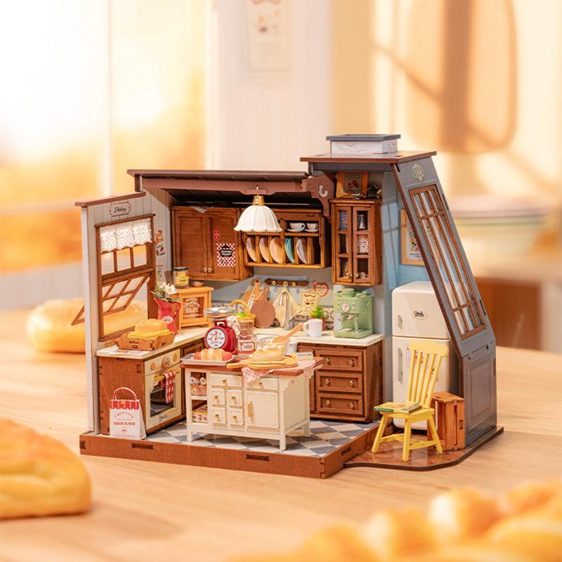 Robotime Rolife Baking Kitchen - Baking Kitchen Dg172 avaliação e preço