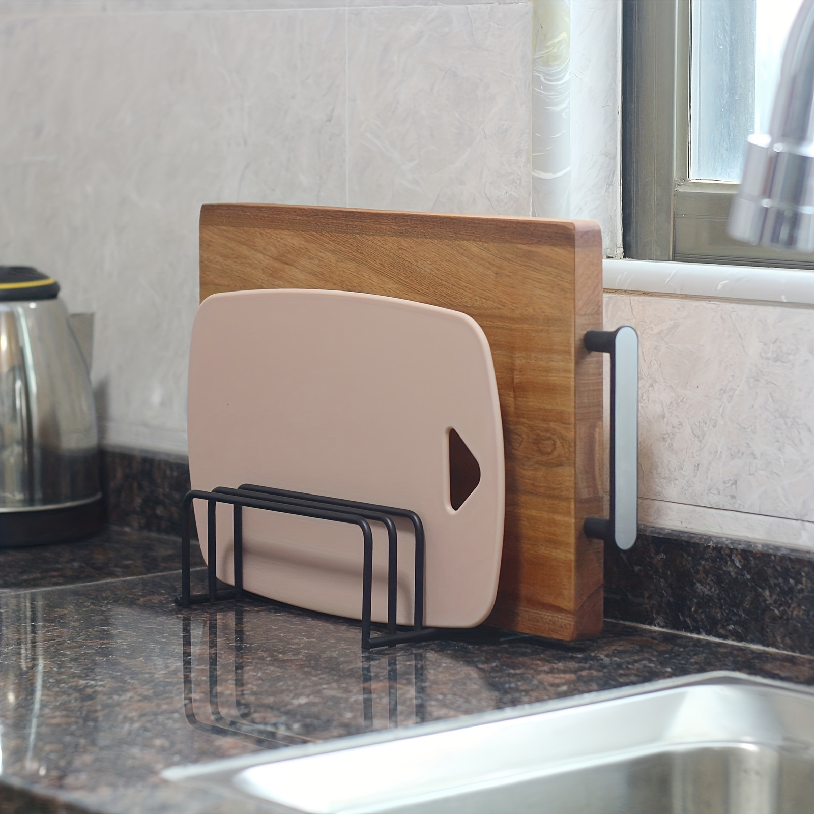 Vegetable Cutting Board Storag - Kitchen Baking Rack avaliação e preço