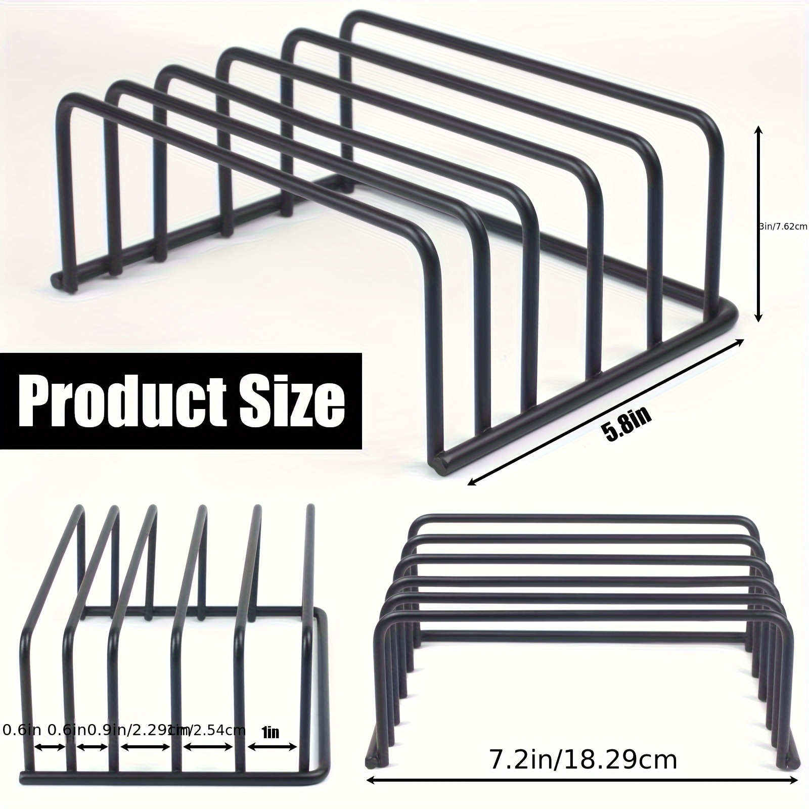 Vegetable Cutting Board Storag - Kitchen Baking Rack avaliação e preço