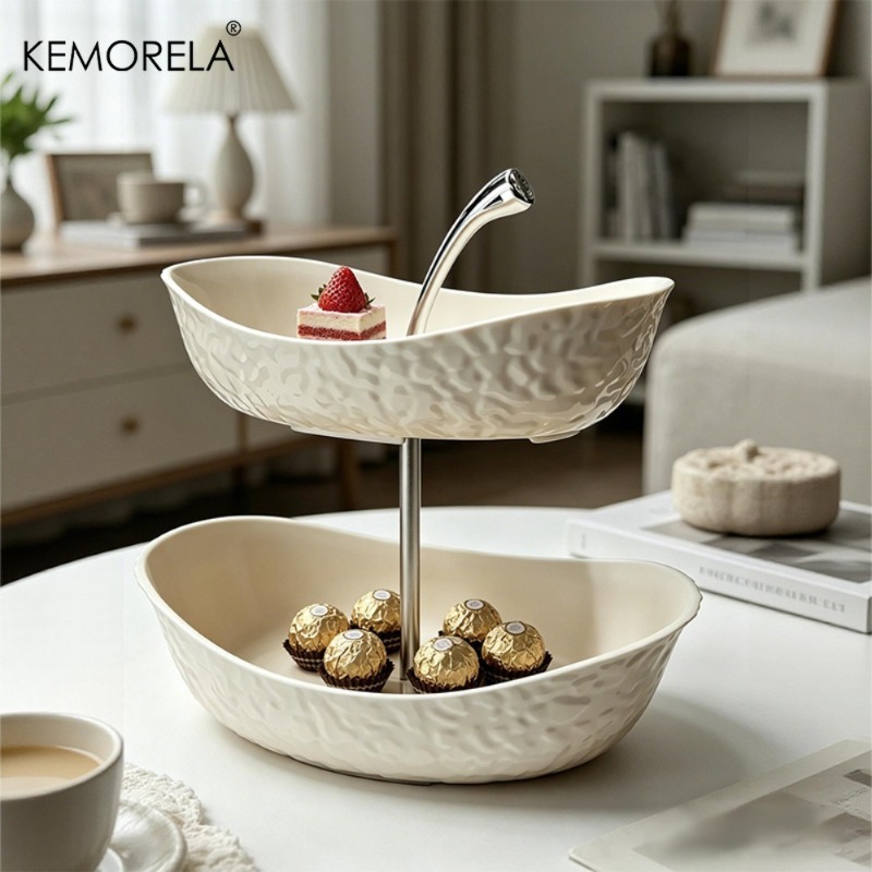 KEMORELA 2/3 Tier Plastic Frui - Kitchen Baking Rack avaliação e preço