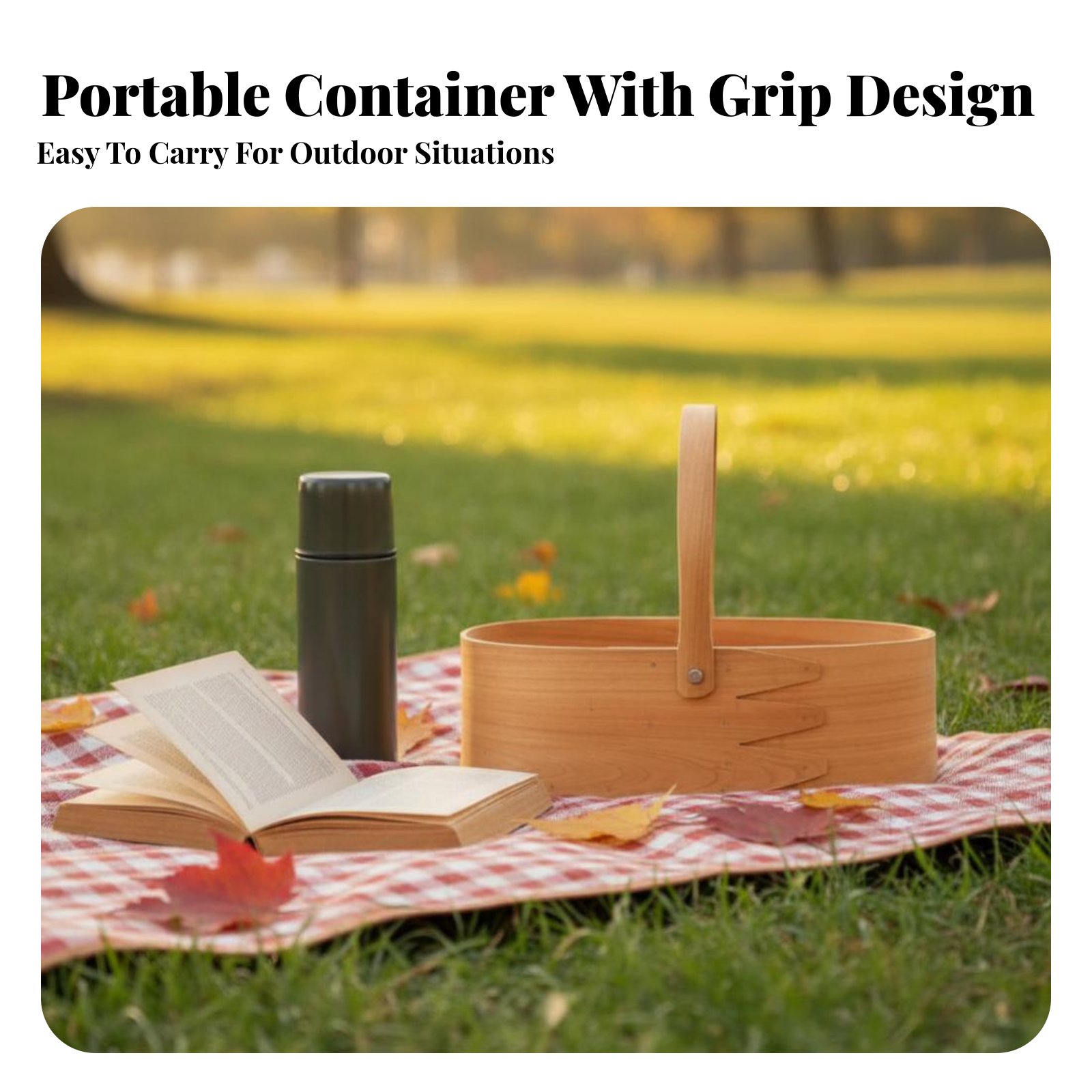 Handled Wood Chip Container Ja - Kitchen Baking Tools avaliação e preço